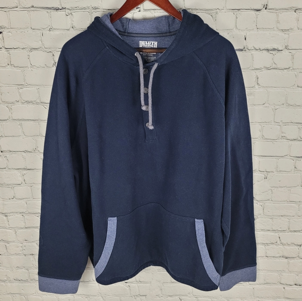 DULUTH TRADING COMPANY | pullover kangaroo pocket hoodie